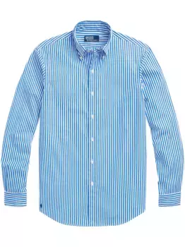 Полосатая рубашка POLO RALPH LAUREN, синий