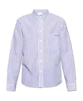 Полосатая рубашка ясоло Isabel Marant, синий