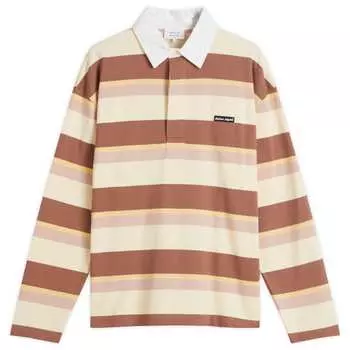 Полосатая рубашка регби Maison kitsune Maison Kitsun, мультиколор