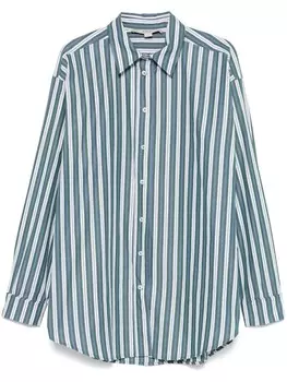 Полосатая рубашка REMAIN, зеленый