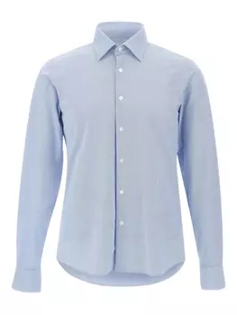 Полосатая рубашка RRD, синий