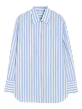 Полосатая рубашка с длинными рукавами ASPESI, синий