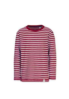 Полосатая рубашка с длинными рукавами Band Of Rascals, красный