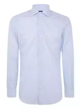 Полосатая рубашка с длинными рукавами Barba, синий