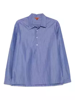Полосатая рубашка с длинными рукавами Barena, синий