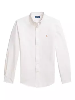 Полосатая рубашка с длинными рукавами Polo Ralph Lauren, белый