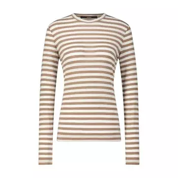 Полосатая рубашка с длинными рукавами Windsor., коричневый