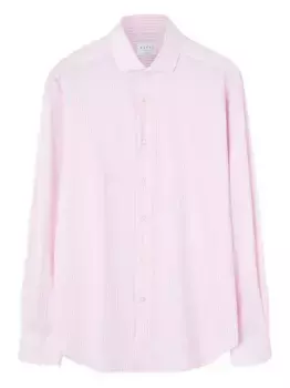 Полосатая рубашка с длинными рукавами Xacus, розовый