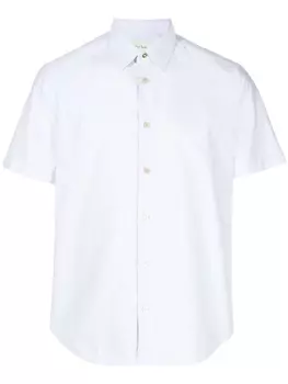 Полосатая рубашка с короткими рукавами Paul Smith, синий