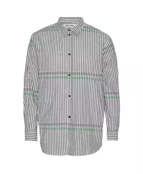 Полосатая рубашка с пуговицами Henrik Vibskov, мультиколор