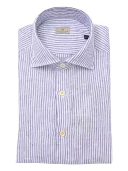 Полосатая рубашка Sonrisa, синий