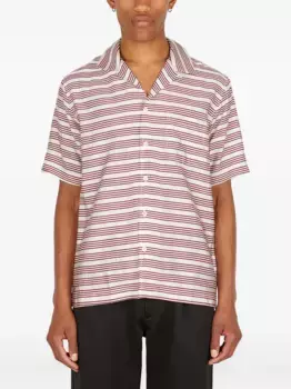 Полосатая рубашка Soulland, красный