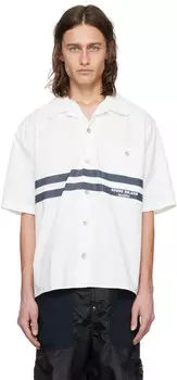 Полосатая рубашка Stone Island