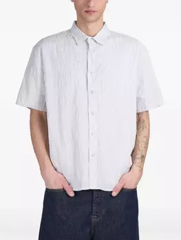 Полосатая рубашка Stssy, нейтральный