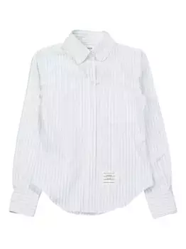 Полосатая рубашка THOM BROWNE, синий