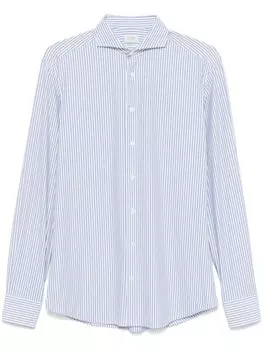 Полосатая рубашка Traiano Milano, синий