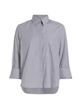 Полосатая рубашка TWP, белый