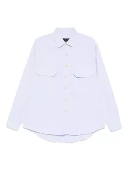 Полосатая рубашка White Sand, синий