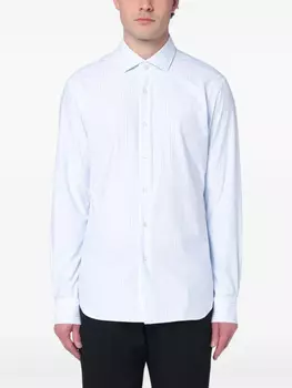 Полосатая рубашка Xacus, белый