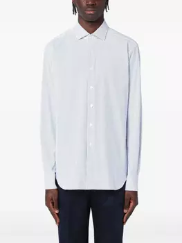 Полосатая рубашка Xacus, белый