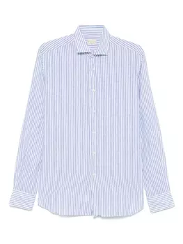 Полосатая рубашка Xacus, белый