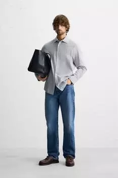 Полосатая рубашка ZARA, цвет Stripes
