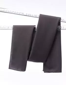 Полосатая шаль Антрацит Kayra