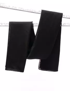 Полосатая шаль черная Kayra