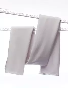 Полосатая шаль, серебро Kayra