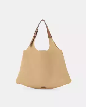 Полосатая сумка через плечо Tintoretto, бежевый