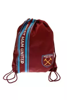 Полосатая сумка на шнурке West Ham United FC, красный