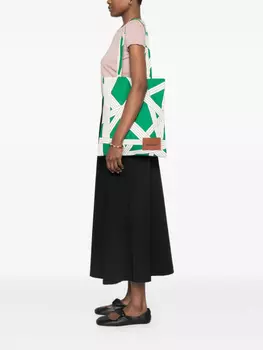 Полосатая сумка-тоут Missoni Home, белый