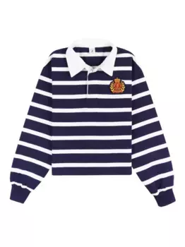 Полосатая толстовка Sporty & Rich, синий