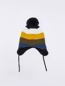 Полосатая трикотажная шапка для мальчика LCW Baby