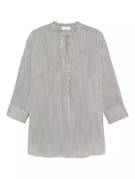 Полосатая туника Fabiana Filippi, черный