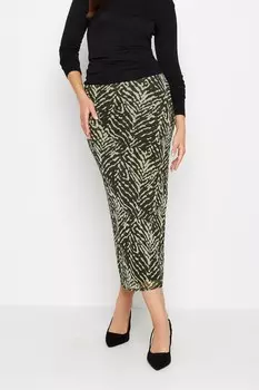 Полосатая юбка мидакси Long Tall Sally, черный