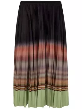 Полосатая юбка Paul Smith, черный