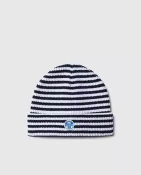 Полосатая женская шляпа из переработанных материалов North Sails, мультиколор