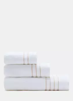 Полосатое гостевое полотенце Croff, белый