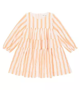 Полосатое хлопковое платье Samba Lipari Morley, разноцветный