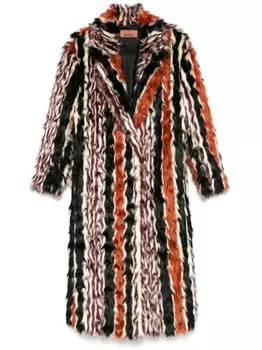 Полосатое пальто Missoni, черный