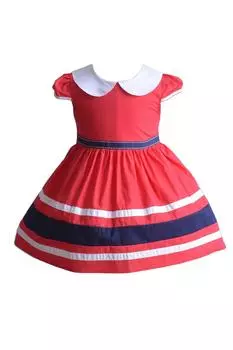 Полосатое платье Cinda, синий