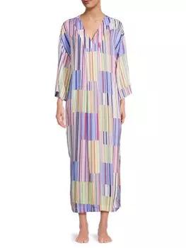 Полосатое платье макси для сна Sanctuary, цвет Stripes