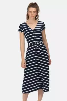Полосатое платье миди 'Maisyn' Regatta, синий
