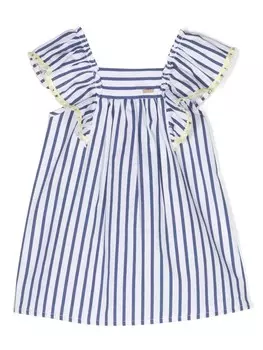 Полосатое платье Patachou, белый