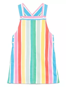 Полосатое платье Stella McCartney Kids, синий