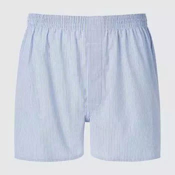 Полосатые боксеры UNIQLO, синий
