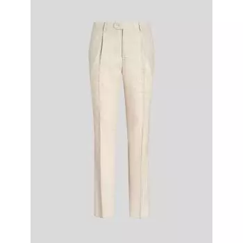 ПОЛОСАТЫЕ БРЮКИ ETRO, бежевый