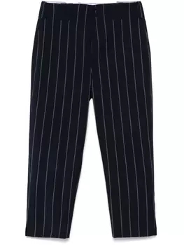 Полосатые брюки Alexander Wang, синий