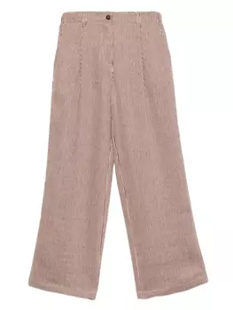 Полосатые брюки Alysi, красный